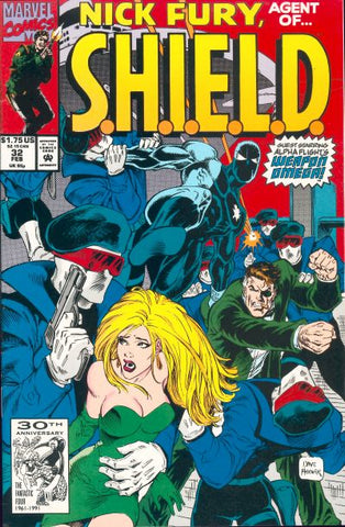 Nick Fury, Agent Of Shield #32 - Marvel Comics - 1991