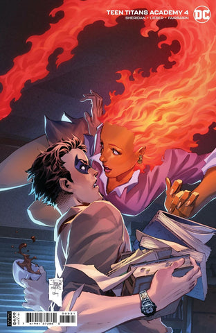 Teen Titans Academy #4 - DC Comics - 2021 - Tan Cardstock Variant