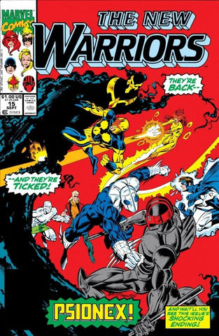 New Warriors #15 - Marvel Comics - 1991