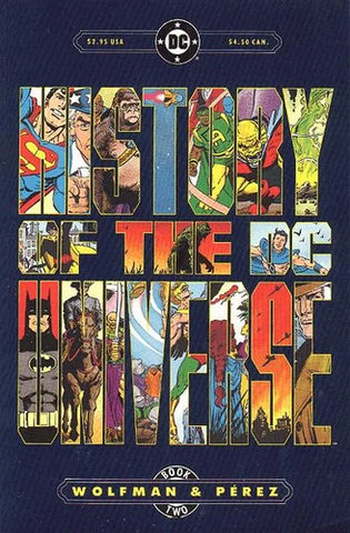 History Of The DC Universe Book 2 - DC Comics - 1986