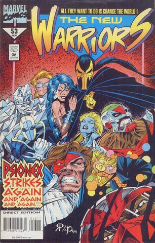 The New Warriors #54 - Marvel Comics - 1994
