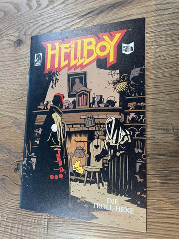 Hellboy DIE TROLL-HEXE Foreign German DVD Promo Comic - Dark Horse Cross Cult -