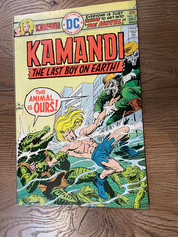 Kamandi, The Last Boy on Earth #36 - DC Comics - 1975