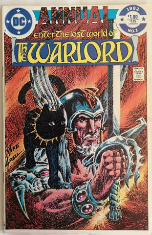 The Warlord Annual #1 - DC Comics - 1982