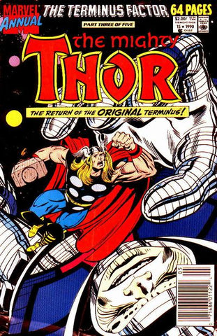 Mighty Thor Annual #15 - Marvel Comics - 1990