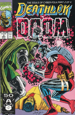 Deathlok #3 - Marvel Comics - 1991