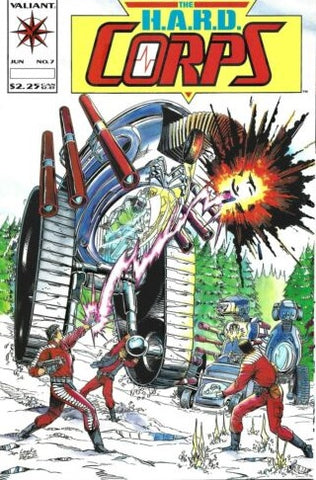 H.A.R.D. Corps #7 - Valiant Comics - 1993