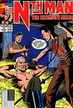 Nth Man #5 - Marvel Comics - 1989