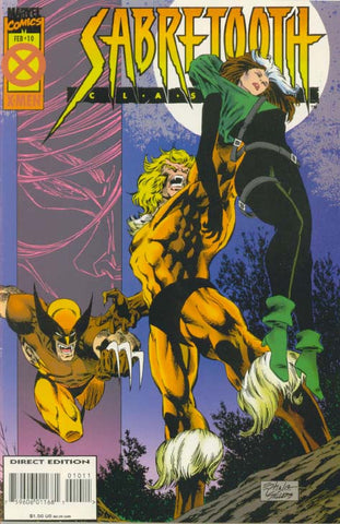 Sabretooth Classic #10 - Marvel Comics - 1995