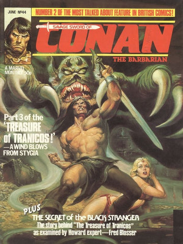 Savage Sword Of Conan Monthly #44 - Marvel Comics - 1981