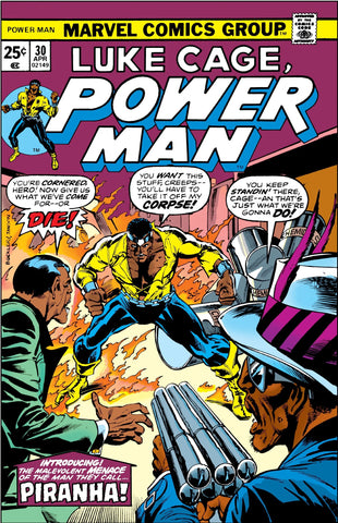 Luke Cage, Power Man #30 - Marvel Comics - 1976 - PENCE Copy