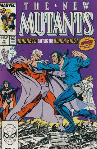 The New Mutants #75 - Marvel Comics - 1989