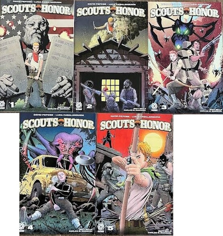 Scouts Honor #1 - #5 (Set of 5 Comics) - Aftershock - 2021