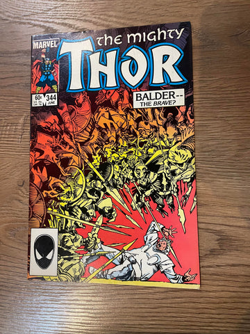 Thor #344 - Marvel Comics - 1984 - Back Issue