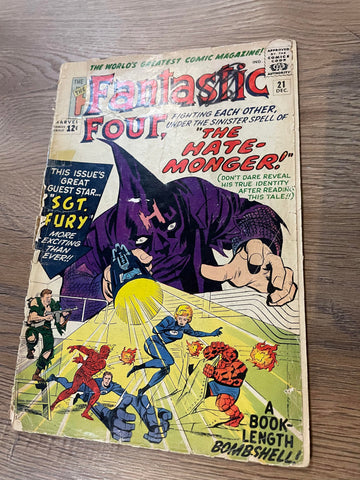 Fantastic Four #23 - Marvel Comics - 1963 **