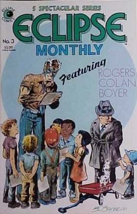 Eclipse Monthly #3 - Eclipse Comics - 1983 - Rare in this great condition!