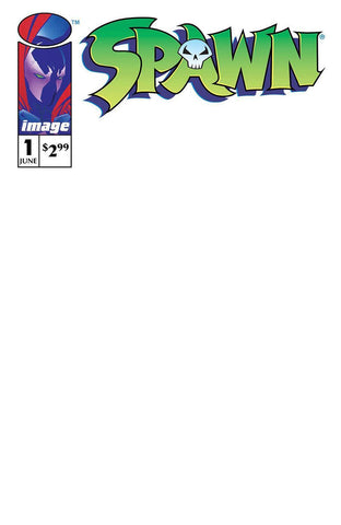 Spawn #1 - Image Comics - 2022 - Blank Cover, 30th Anniversary Reprint