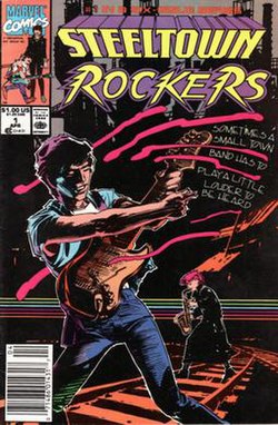 Steeltown Rockers #1 - Marvel Comics - 1990