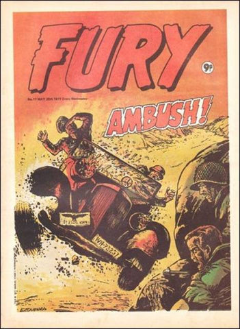 Fury #11 - British Comic - Marvel Comics - May 25th 1977