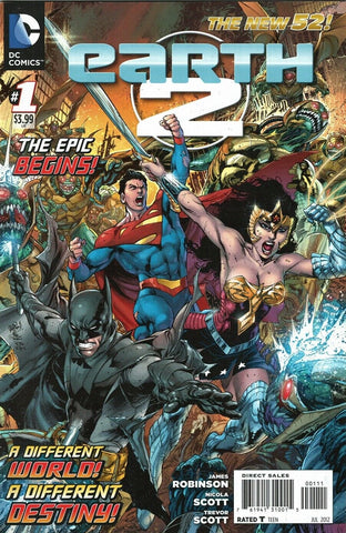 Earth 2 #1 - DC Comics - 2012