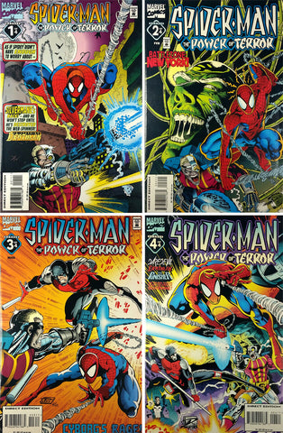Spider-Man: The Power of Terror #1-#4 (Set of 4 x Comics) - Marvel Comics - 1995