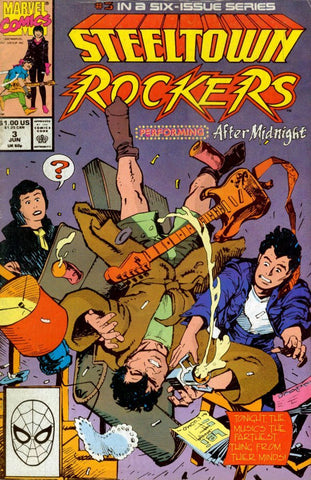 Steeltown Rockers #3 - Marvel Comics - 1990