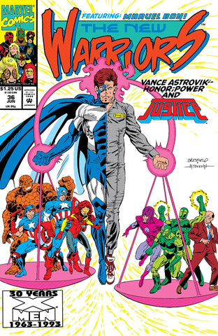 New Warriors #36 - Marvel Comics - 1993
