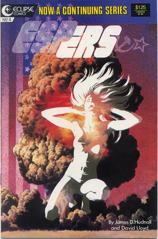 Espers #4 - Eclipse Comics - 1986