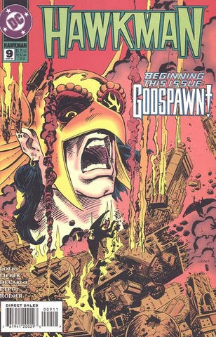 Hawkman #9 - DC Comics - 1994
