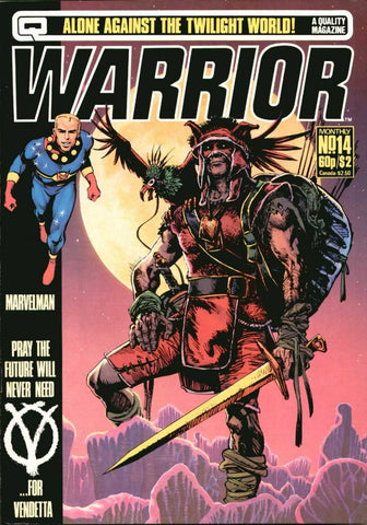 Warrior Magazine #14 - Quality Magazine - 1983