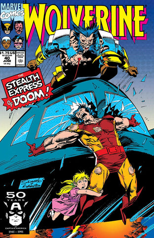 Wolverine #40 - Marvel Comics - 1991