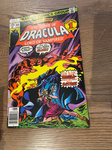 Tomb of Dracula #64 - Marvel Comics - 1978