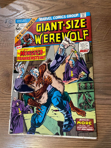 Giant-Size Werewolf #2 - Marvel Comics - 1974 -  Back Issue