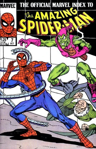Office Marvel Index To Amazing Spider-Man #7 - Marvel Comics - 1985