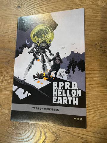 B.P.R.D Hell on Earth: The Return of the Master #1 - Dark Horse Comics - 2012 -
