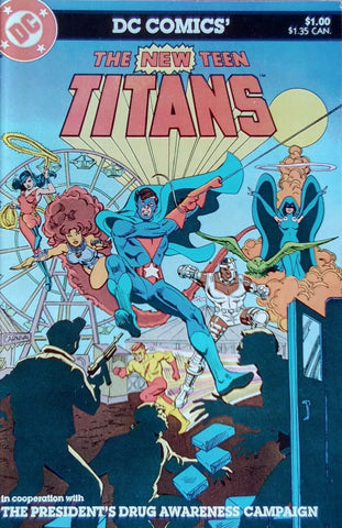 New Teen Titans #12 - DC Comics - 1983 - Drug Awareness Campaign Special