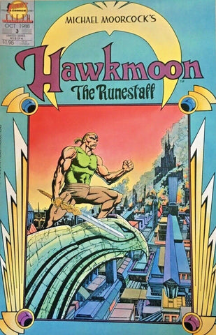 Hawkmoon: The Runestaff #3 (of 4) - First Comics - 1988