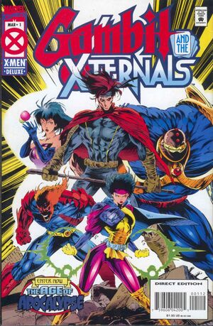 Gambit And The Xternals #1 - Marvel Comics - 1995