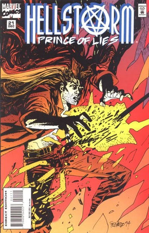 Hellstorm: Prince Of Lies #21 - Marvel Comics - 1994