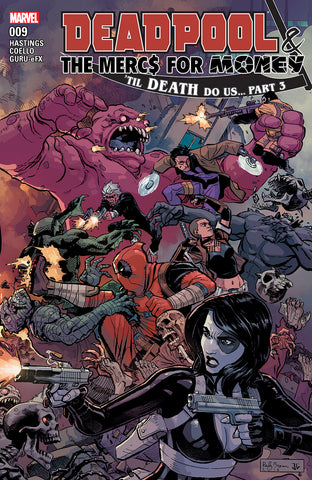 Deadpool & The Mercs For Money #9 - Marvel Comics - 2017