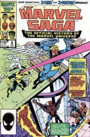 Marvel Saga #8 - Marvel Comics - 1986