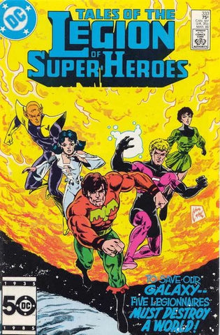 Legion Of Super-Heroes #333 - DC Comics - 1986