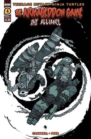 Teenage Mutant Ninja Turtles Armageddon Game The Alliance #4 - IDW - 2023 - COVER B