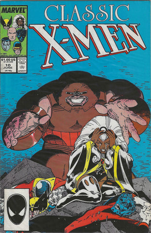 Classic X-Men #10 - Marvel Comics - 1987