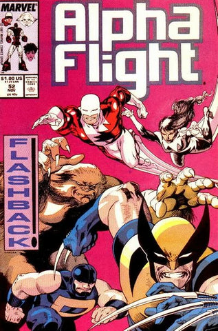 Alpha Flight #52 - Marvel Comics - 1987