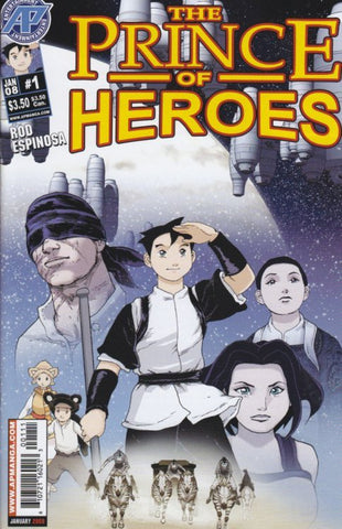The Prince Of Heroes #1 - Antarctic Press - 2008