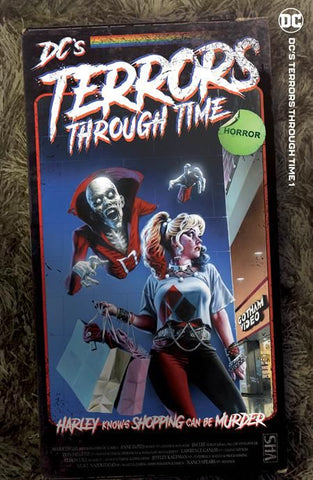 DC's Terrors Through Time #1 - DC Comics - VHS Cover Variant