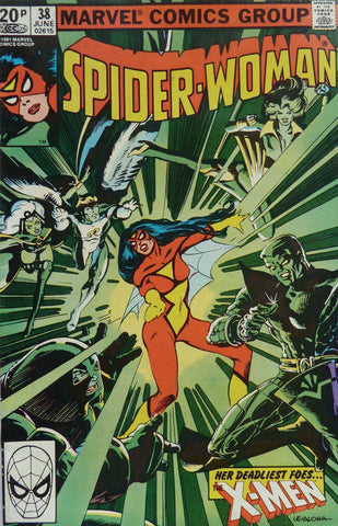 Spider-Woman #38 - Marvel Comics - 1981 - Pence Copy