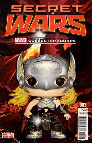 Secret Wars #1 - Marvel Comics - Collector Corps Exclusive Variant - 2015