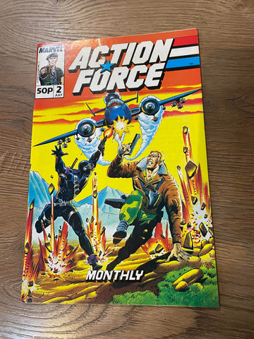 Action Force #2 - Marvel Comics - 1988